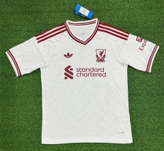 (S-4XL) 26-27 Liverpool Away White Thailand Soccer Jersey AAA-403