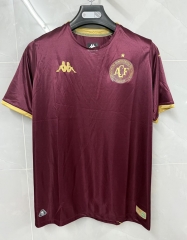 (S-4XL) 26-27 Chapecoense Goalkeeper Maroon Thailand Soccer Jersey AAA-8841