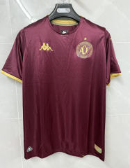 (S-4XL) 26-27 Chapecoense Goalkeeper Maroon Thailand Soccer Jersey AAA-8841