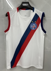 (S-4XL) 26-27 Bahia Home White Thailand Soccer Vest-8841