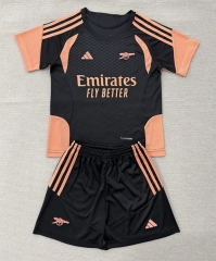 26-27 Arsenal Black Training Soccer Uniform-AY