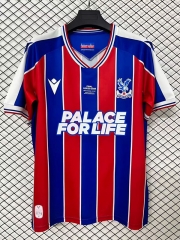 (S-4XL) 26-27 Crystal Palace Home Blue&Red Thailand Soccer Jersey AAA-2044
