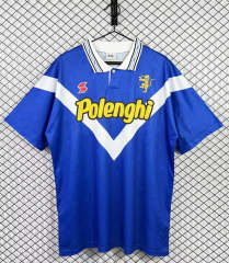 Retro Version 95-96 Brescia Calcio Home Blue Thailand Soccer Jersey AAA-3257
