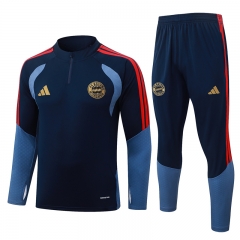 2026-27 Bayern München Royal Blue Thailand Soccer Tracksuit-815