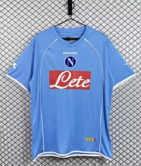 Retro Version 06-07 Napoli Home Blue Thailand Soccer Jersey AAA-3257