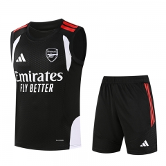 26-27 Arsenal Black Thailand Soccer Vest Training Uniform-418