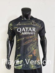 Player Version 2star 26-27 Paris Black Thailand Soccer Jersey AAA-0871