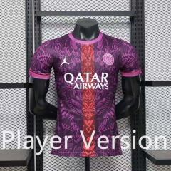 Player Version 26-27 Special Version Paris Rose Red Thailand Soccer Jersey AAA-888