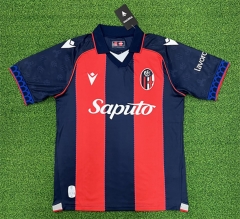 (S-4XL) 26-27 Bologna FC 1909 Home Red&Blue Thailand Soccer Jersey AAA-403