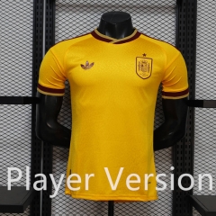 Player Version 26-27 Special Version Spain Yellow Thailand Soccer Jersey AAA-888