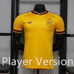 Player Version 26-27 Special Version Spain Yellow Thailand Soccer Jersey AAA-888