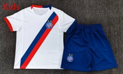 26-27 EC Bahia Home White Kid/Youth Soccer Uniform-507