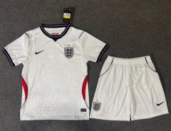2026 Correct version World Cup England Home White Soccer Uniform-6748