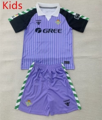 26-27 Real Betis Goalkeeper Purple Kids/Youth Soccer Unifrom-AY