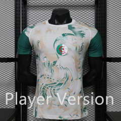 Player Version 26-27 Algeria White Green Thailand Soccer Jersey AAA-888