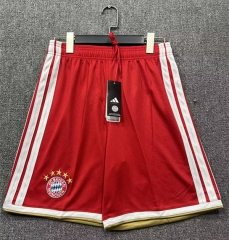 26-27 Bayern München Home Red Thailand Soccer Shorts-718