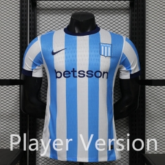 (S-4XL) Player Version 26-27 Racing Club de Avellaneda Home Blue&White Thailand Soccer Jersey AAA-888