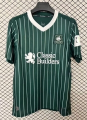(S-4XL) 2025-26 Plymouth Argyle Home Green Thailand Soccer Jersey AAA-2044