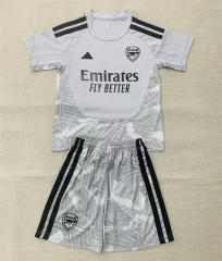 26-27 Arsenal Goalkeeper Grey Soccer Uniform-AY