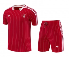 26-27 Retro Version Liverpool Red Thailand Soccer Uniform-418