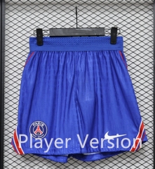 (S-3XL) Player Version 26-27 Paris SG Home Blue Thailand Soccer Shorts-888