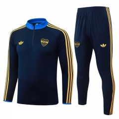 26-27 Boca Juniors Royal Blue Thailand Soccer Tracksuit-815