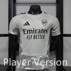 Player Version 26-27 Arsenal Goalkeeper Light Grey Thailand Soccer Jersey AAA-888