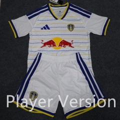 Player Version 26-27 Leeds United Home White Thailand Soccer Uniform-888
