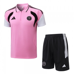 26-27 Inter Miami CF Pink Thailand Polo Uniform-815