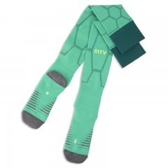 26-27 Manchester City Goalkeeper Green Kids/Youth Soccer Socks-4539