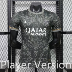 Player Version 26-27 Special Version Paris Black Thailand Soccer Jersey AAA-888