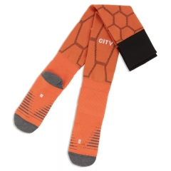 26-27 Manchester City Goalkeeper Orange Kids/Youth Soccer Socks-4539
