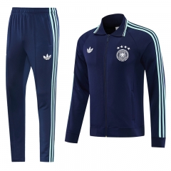 26-27 Germany Royal Blue Thailand Soccer Jacket Uniform-LH