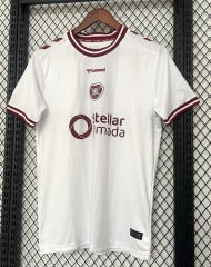 (S-4XL) 26-27 Heart of Midlothian F.C Away White Thailand Soccer Jersey AAA-9663