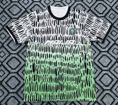 (S-4XL) 26-27 Nigeria White&Green Thailand Soccer Training Jersey-2483