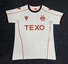 (S-4XL) 26-27 Aberdeen Away White Thailand Soccer Jersey AAA-2315