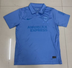 (S-4XL) 26-27 125th Anniversary Brighton & Hove Blue Thailand Soccer Jersey AAA-2315