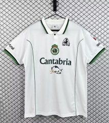 Retro Version 98-01 Racing de Santander Home White Thailand Soccer Jersey AAA-3257