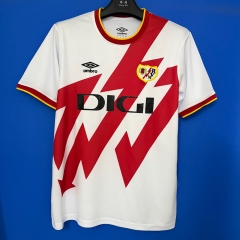 26-27 Rayo Vallecano Away White Thailand Soccer Jesrey AAA-6486