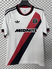 (S-4XL) 26-27 Sheffield United Away White Thailand Soccer Jersey AAA-2044