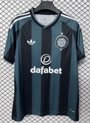 (S-4XL) 26-27 Celtic Away Dark Green Thailand Soccer Jersey AAA-2044