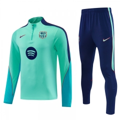 26-27 Barcelona Laker Green Thailand Soccer Tracksuit-4627