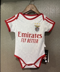 26-27 Benfica Away White Baby Soccer Uniform-7411