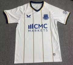 (S-4XL) 26-27 Everton Away White Thailand Soccer Jersey AAA-8025