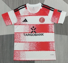 (S-4XL) 26-27 Fortuna Düsseldorf Home Red&White Thailand Soccer Jersey AAA-4927