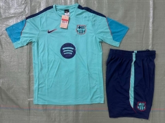 26-27 Barcelona Laker Blue Thailand Soccer Training Uniform-4627
