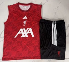 26-27 Liverpool Red Inkjet Thailand Soccer Vest Tracksuit-815