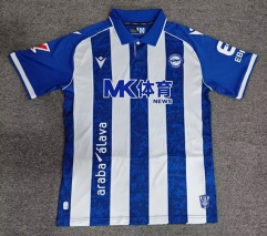 (S-4XL) 26-27 Deportivo Alavés Home Blue&White Thailand Soccer Jersey AAA-8025