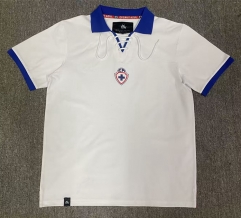 (S-4XL) Retro Version 1932 Cruz Azul White Thailand Soccer Jersey AAA-5492