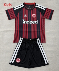 26-27 Eintracht Frankfurt Home Red&Black Kid/Youth Soccer Uniform-AY